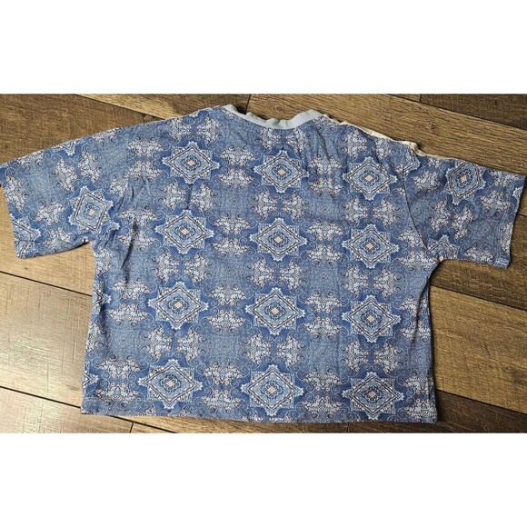 Adidas Culture Clash 3 Stripes Cropped Tee Size XL - Picture 5 of 6